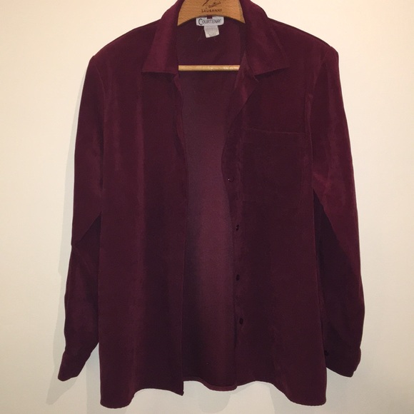 Courtenay Tops - Velvety shirt
